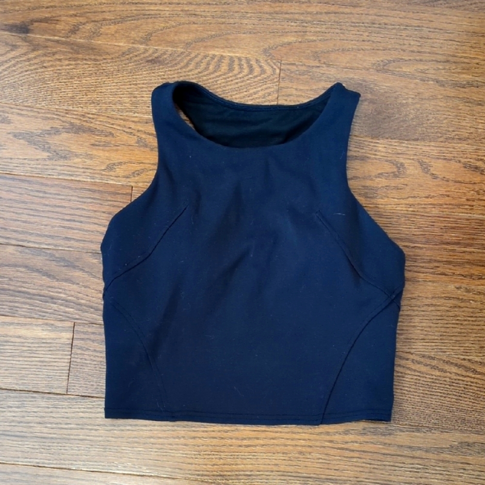 Wunder Train Racerback Cropped Tank
